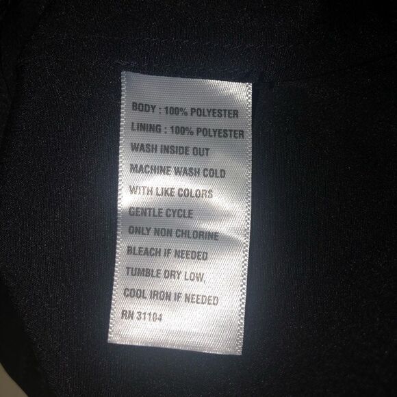 Black Dotted Swiss Dress NWT - Picture 8 of 8